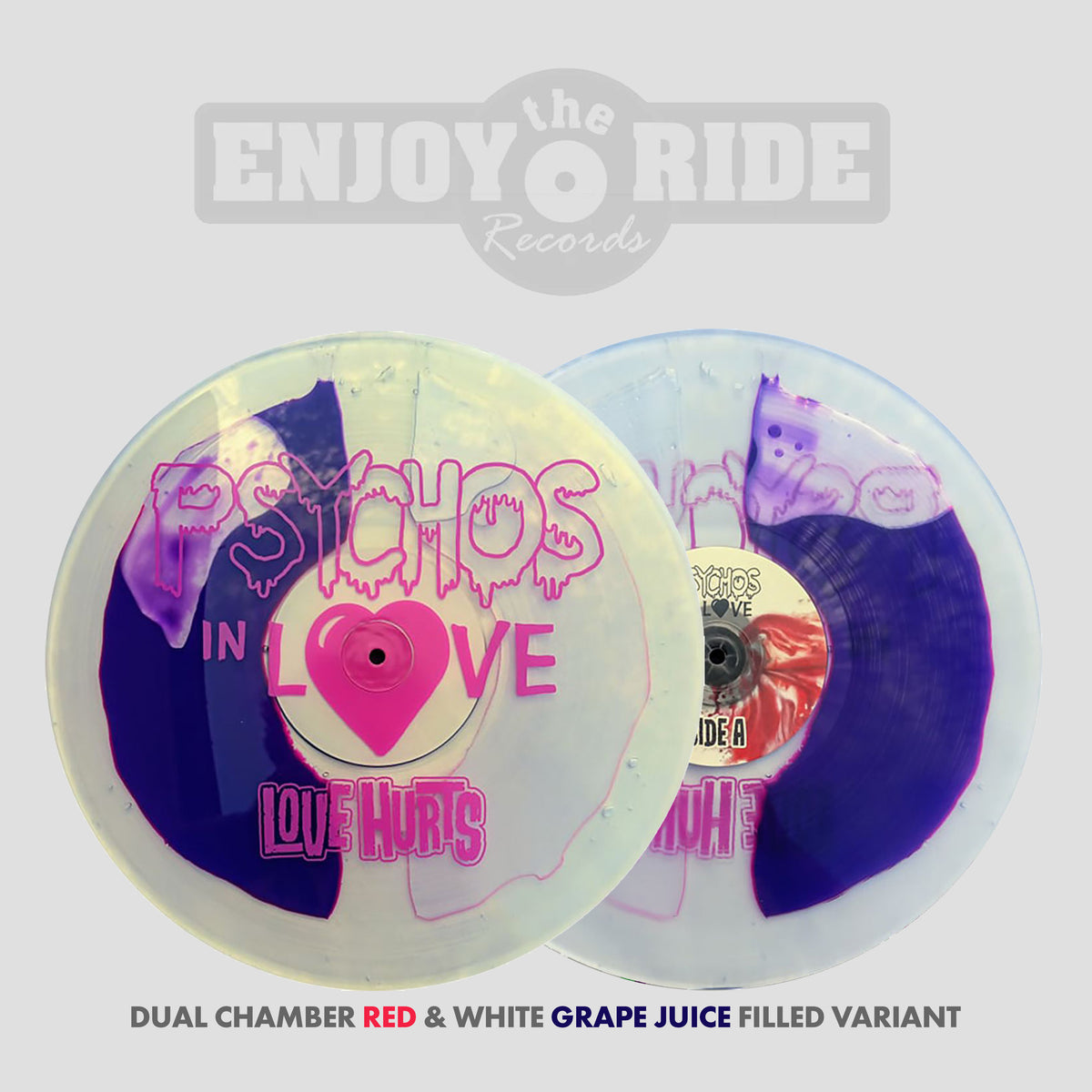 Psychos In Love Dual Chamber "Grape Juice" FILLED Variant PRE ORDER