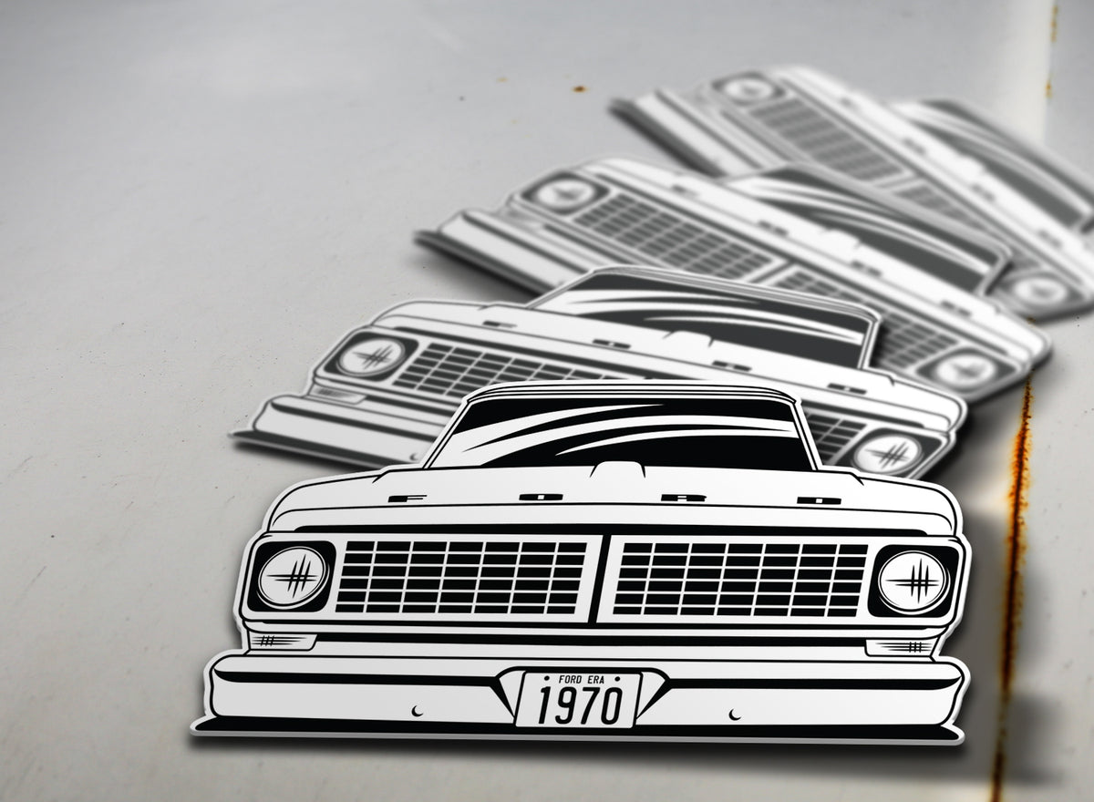 1970 Ford Pickup Sticker – Ford Era