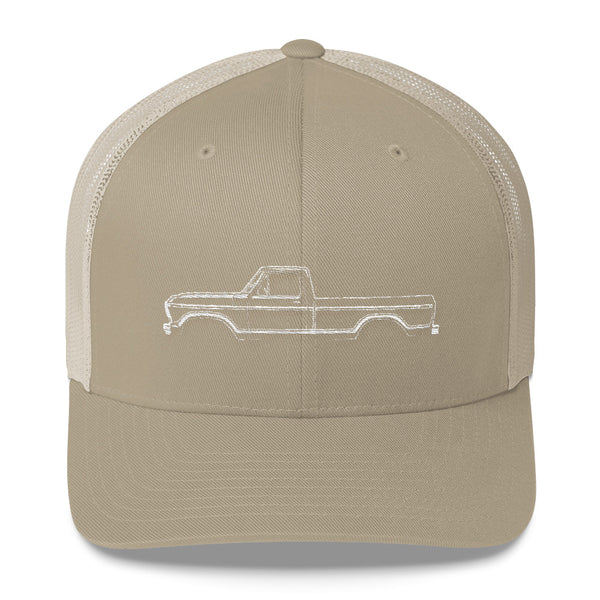 Download 1973-79 F-Series Side View Trucker Cap - Ford Era