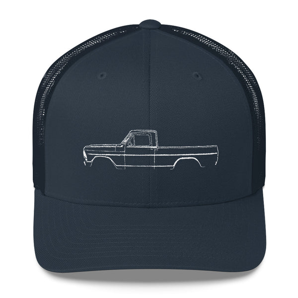 Download 1967-72 F-Series Side View Trucker Cap - Ford Era