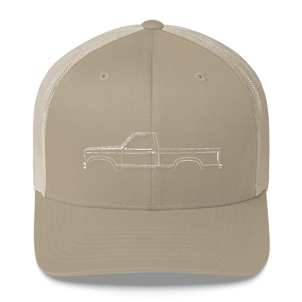 Download 1980-86 F-Series Side View Trucker Cap - Ford Era