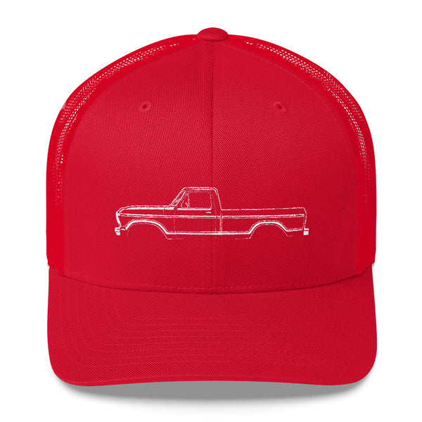 Download 1973-79 F-Series Side View Trucker Cap - Ford Era