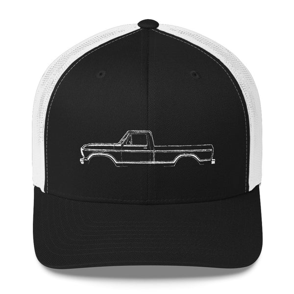 Download 1973-79 F-Series Side View Trucker Cap - Ford Era