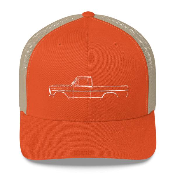 Download 1967-72 F-Series Side View Trucker Cap - Ford Era