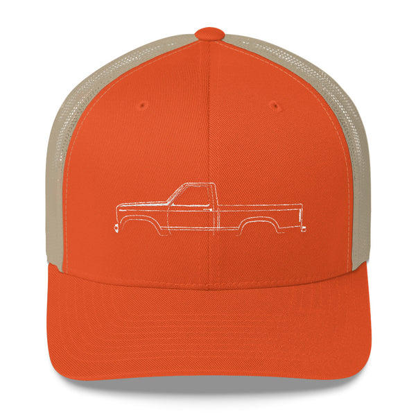 Download 1980-86 F-Series Side View Trucker Cap - Ford Era