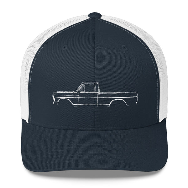 Download 1967-72 F-Series Side View Trucker Cap - Ford Era