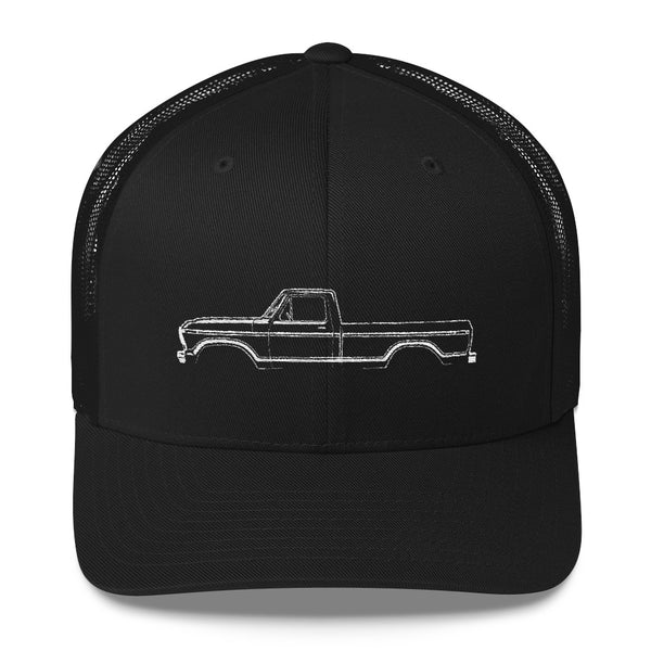 Download 1973-79 F-Series Side View Trucker Cap - Ford Era