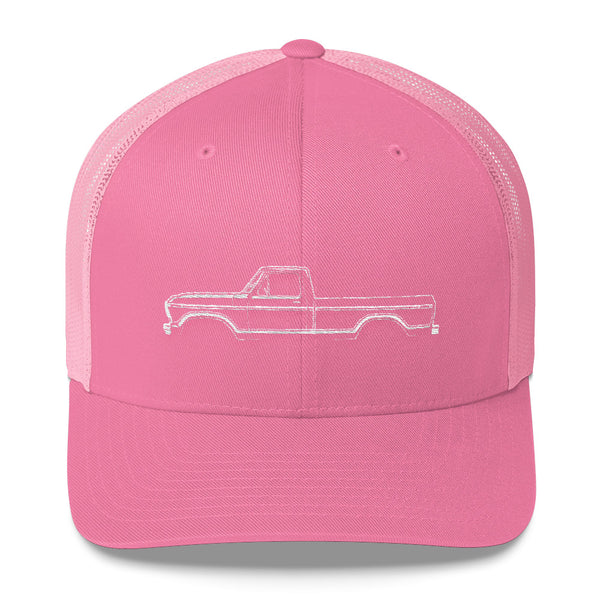 Download 1973-79 F-Series Side View Trucker Cap - Ford Era