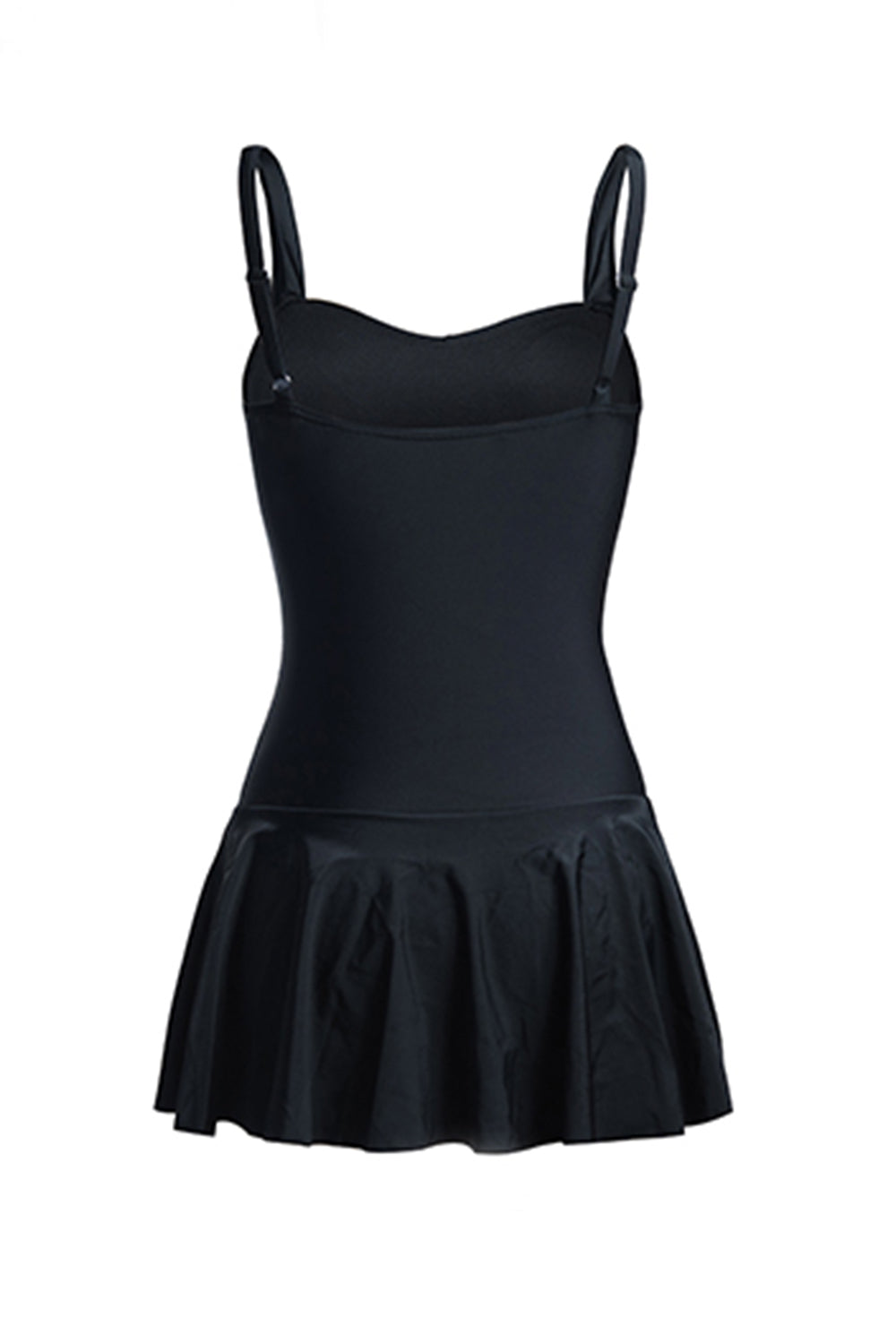 EZI Black Close-fitting With Shirring One-piece Swimsuit – Iyasson