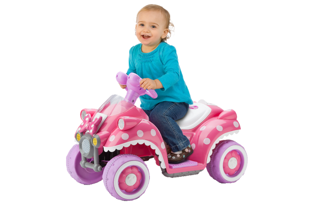 minnie power wheels quad