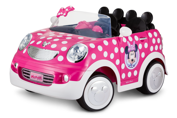 minnie mouse hot wheels car