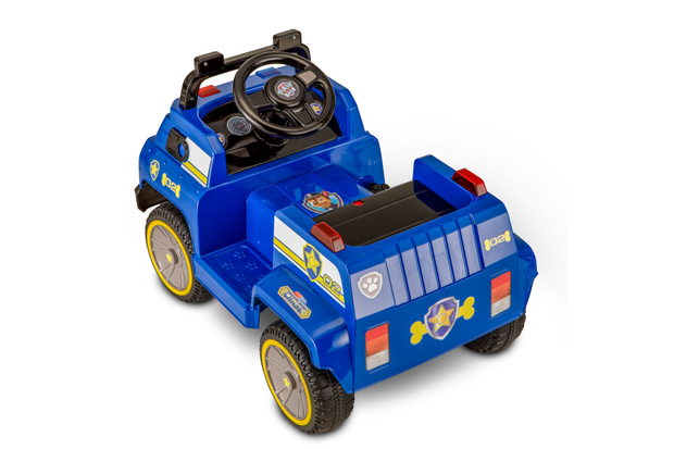 paw patrol ride in car