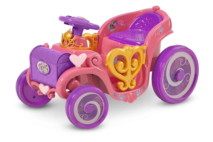 princess carriage push car