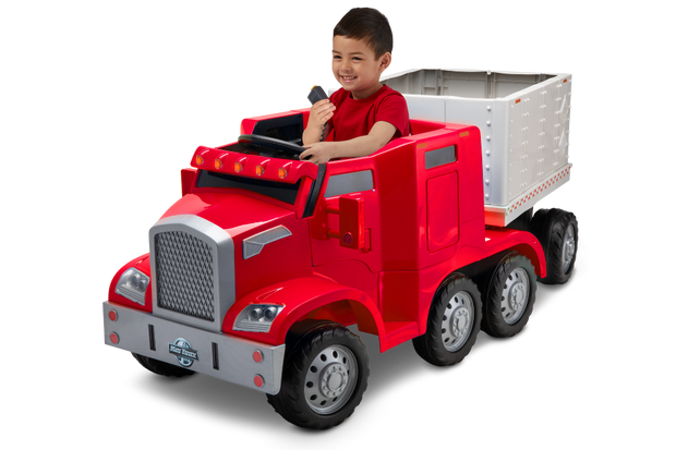 kid trax heavy hauling truck