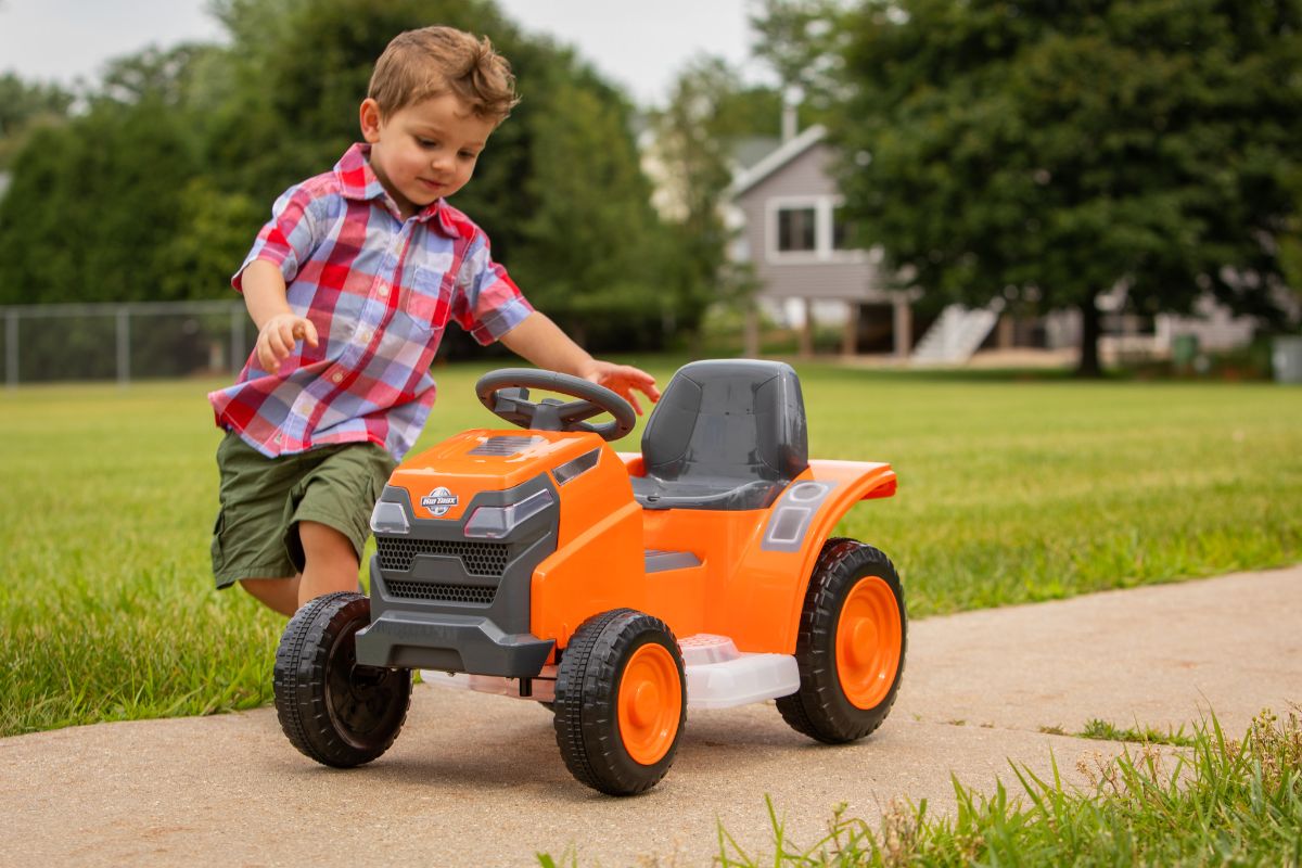 kids ride on lawn mower