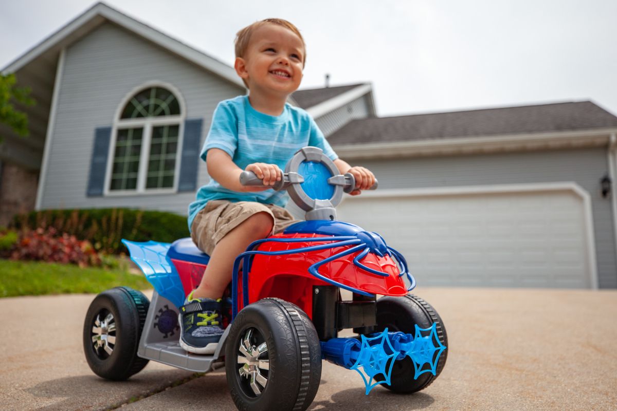 spiderman quad toy