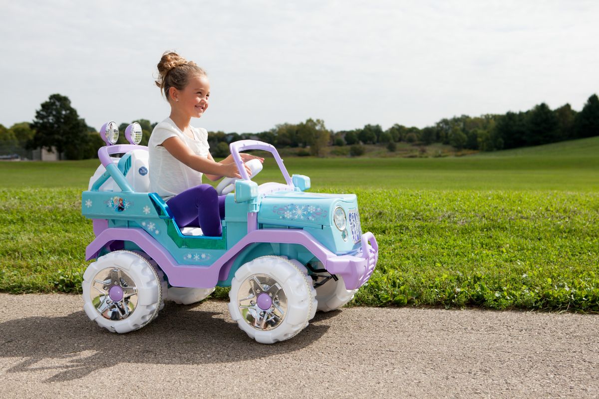 kid trax frozen jeep