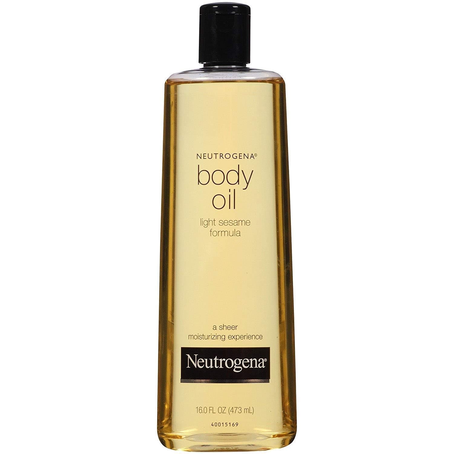  Neutrogena Body Oil Light Sesame Formula, Dry Skin Moisturizer & Hydrating Body Massage Oil, for Radiant & Healthy Looking Glow, Nourishing Bath Oil for Sheer Moisture, 16 fl. oz 