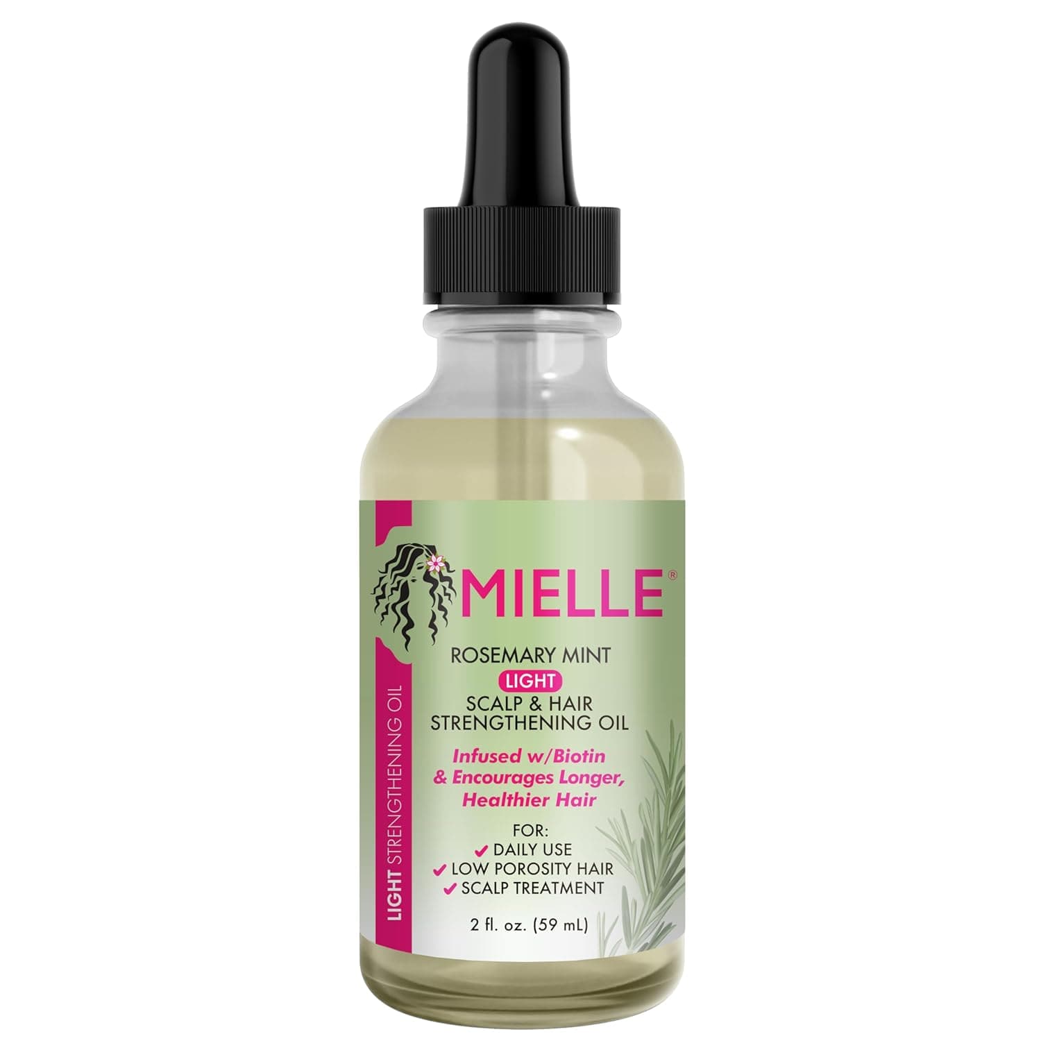  Mielle Organics Rosemary Mint Scalp & Hair Strengthening Oil for All Hair Types, 2 Ounce 