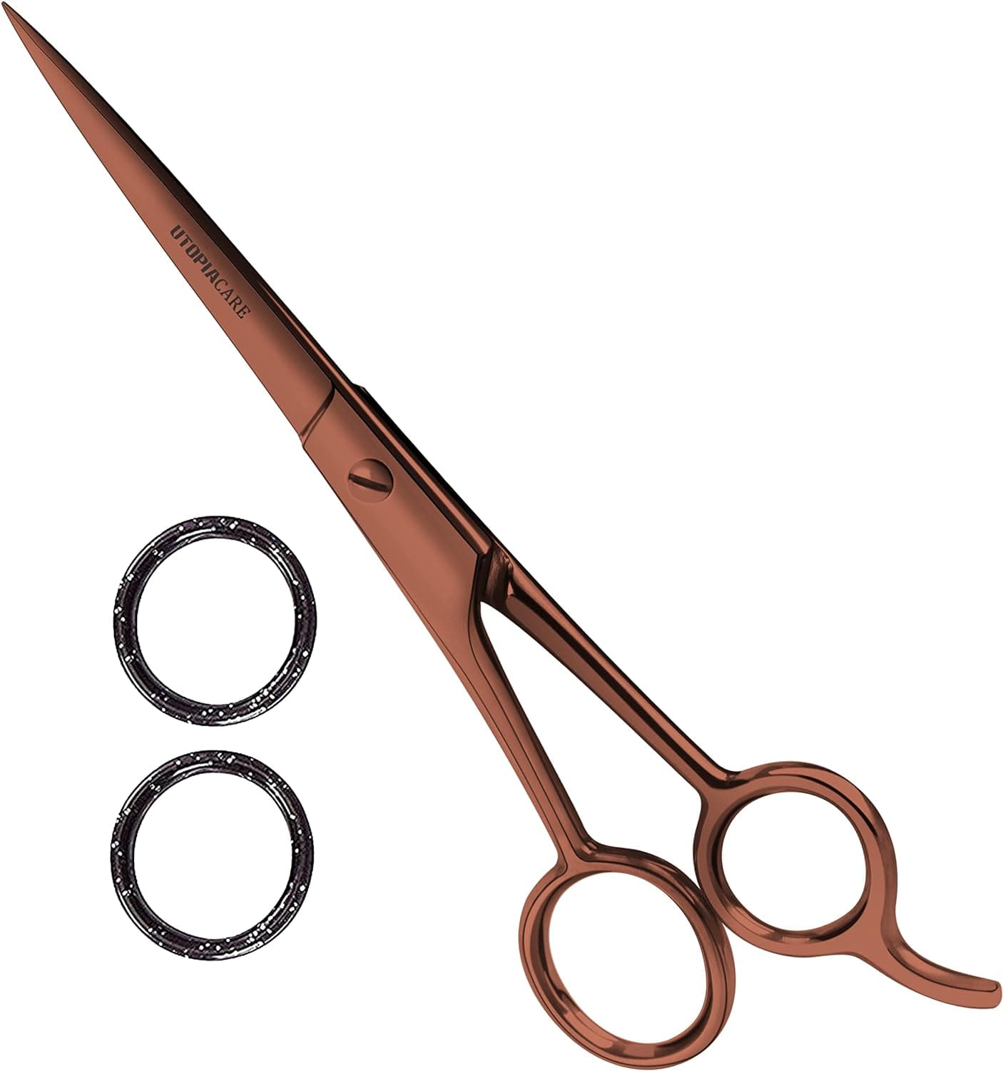  Utopia Care Hair Cutting and Hairdressing Scissors 6.5 Inch, Premium Stainless Steel shears with smooth Razor & Sharp Edge Blades, for Salons, Professional Barbers, Men & Women, Kids, Adults, & Pets 