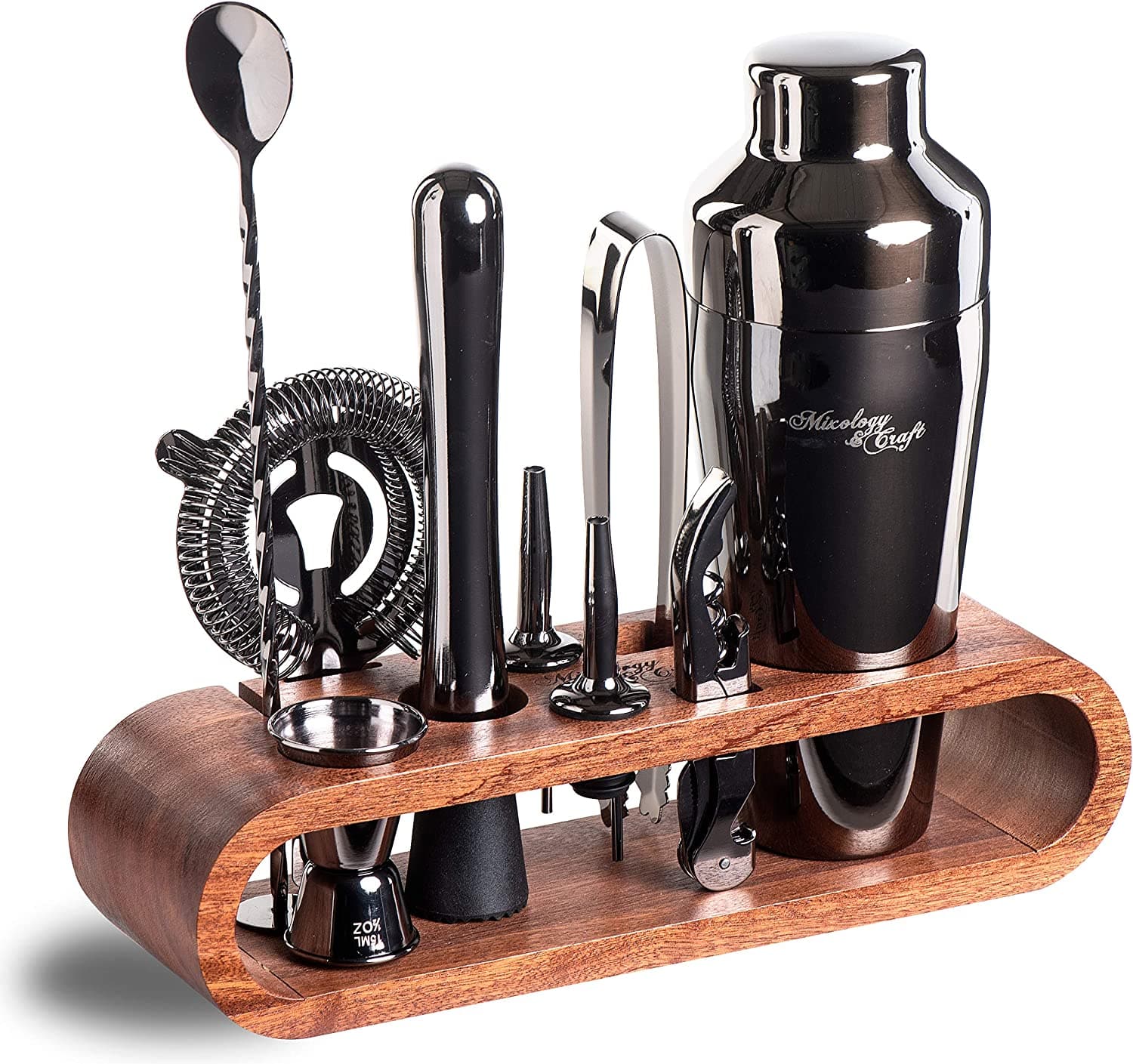  Mixology Bartender Kit: Ultimate 10-Piece Bar Tool Set for Cocktails 