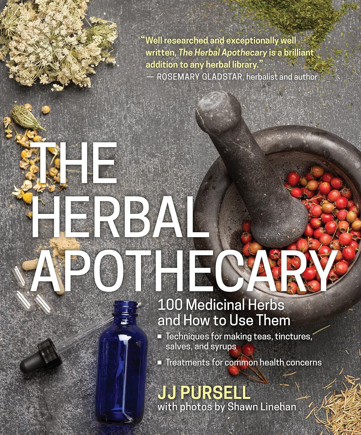  The Herbal Apothecary: 100 Medicinal Herbs and How to Use Them 