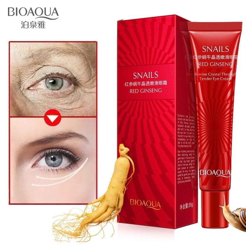  BIOAQUA Anti-Falten-Anti-Aging-Augencreme Entfernt wirksam Augenringe, Schwellungen, Reparatur, Augenlifting, Feuchtigkeitscreme 