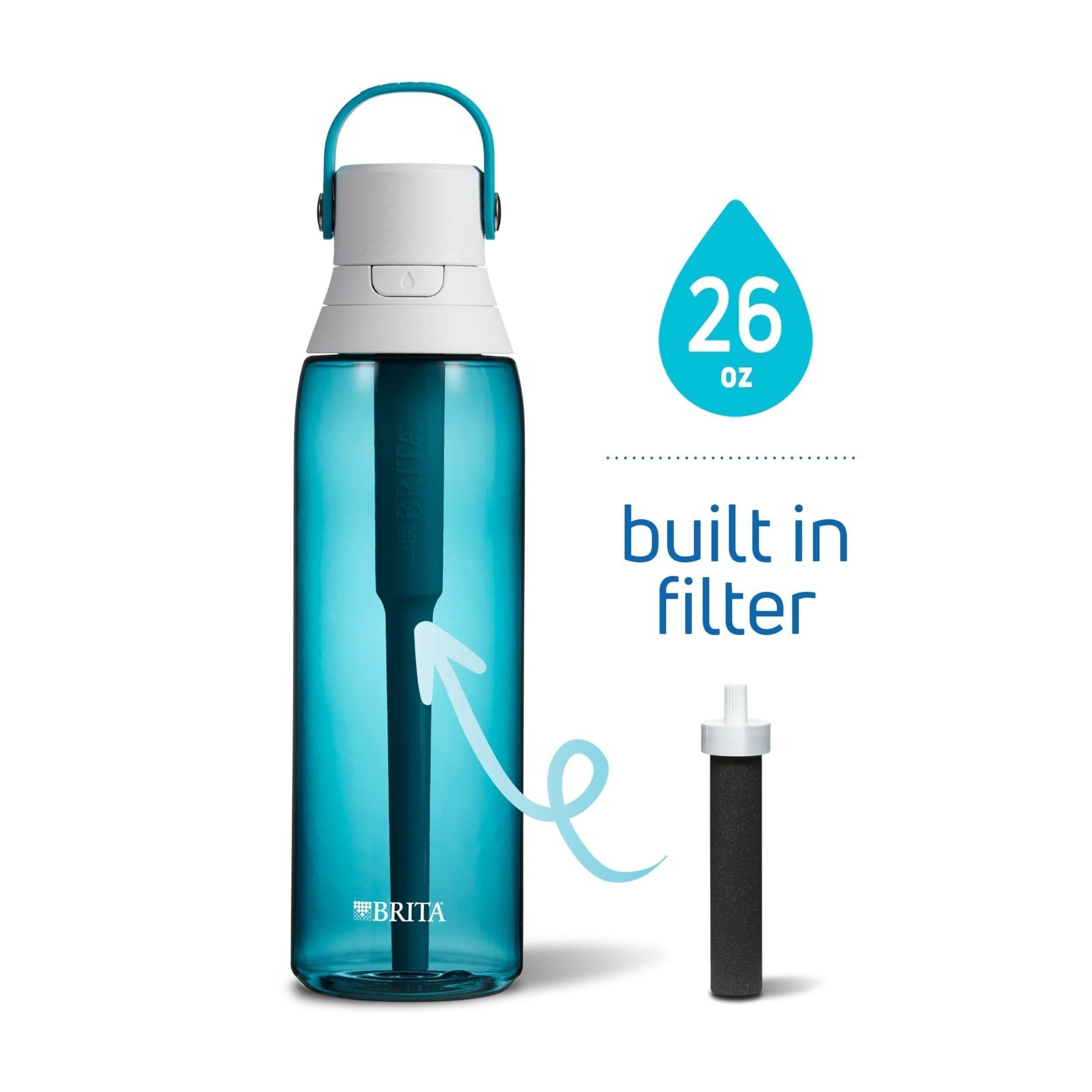  Brita Premium Filterwasserflasche, 26 oz – Seeglas 