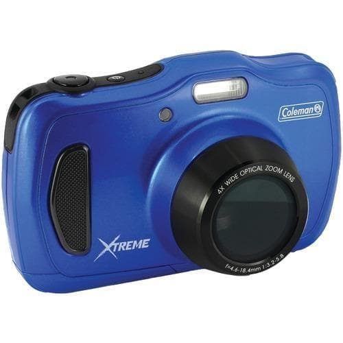  Coleman 20,0 Megapixel Xtreme4 Hd wasserdichte digitale Videokamera (blau) (Packung mit 1 Stück) 