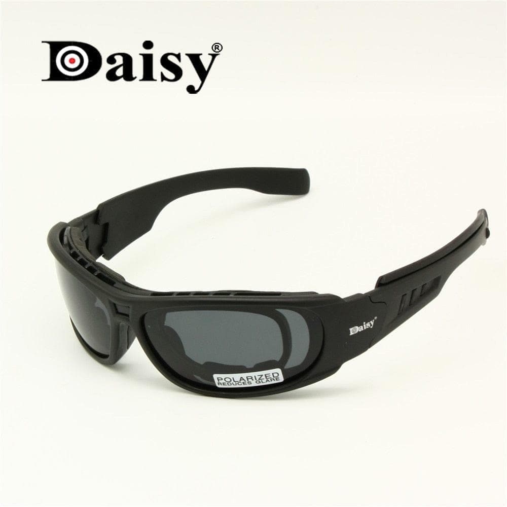  Daisy C6 Polarisierte Ballstic Army Sonnenbrille Militärbrille Rx Insert 4 Lens Kit Men Combat War Game Taktische Brille 