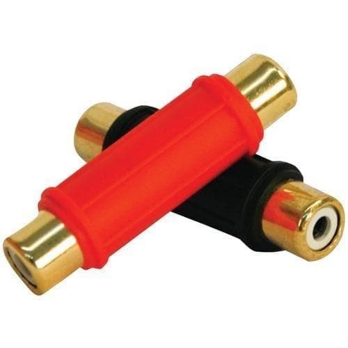  Db Link Gold-Barrel-Steckverbinder mit Kunststoffgriff, 2 Pk (weiblich und weiblich) (Packung mit 1 Stück) 