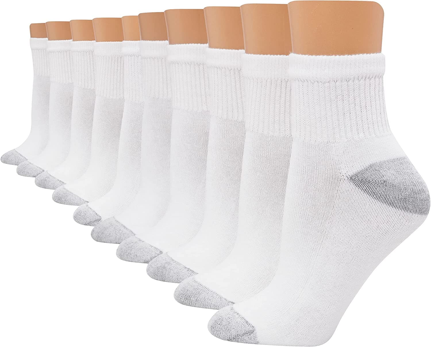  Hanes Damen-Söckchen im Vorteilspack, 10 Paar 