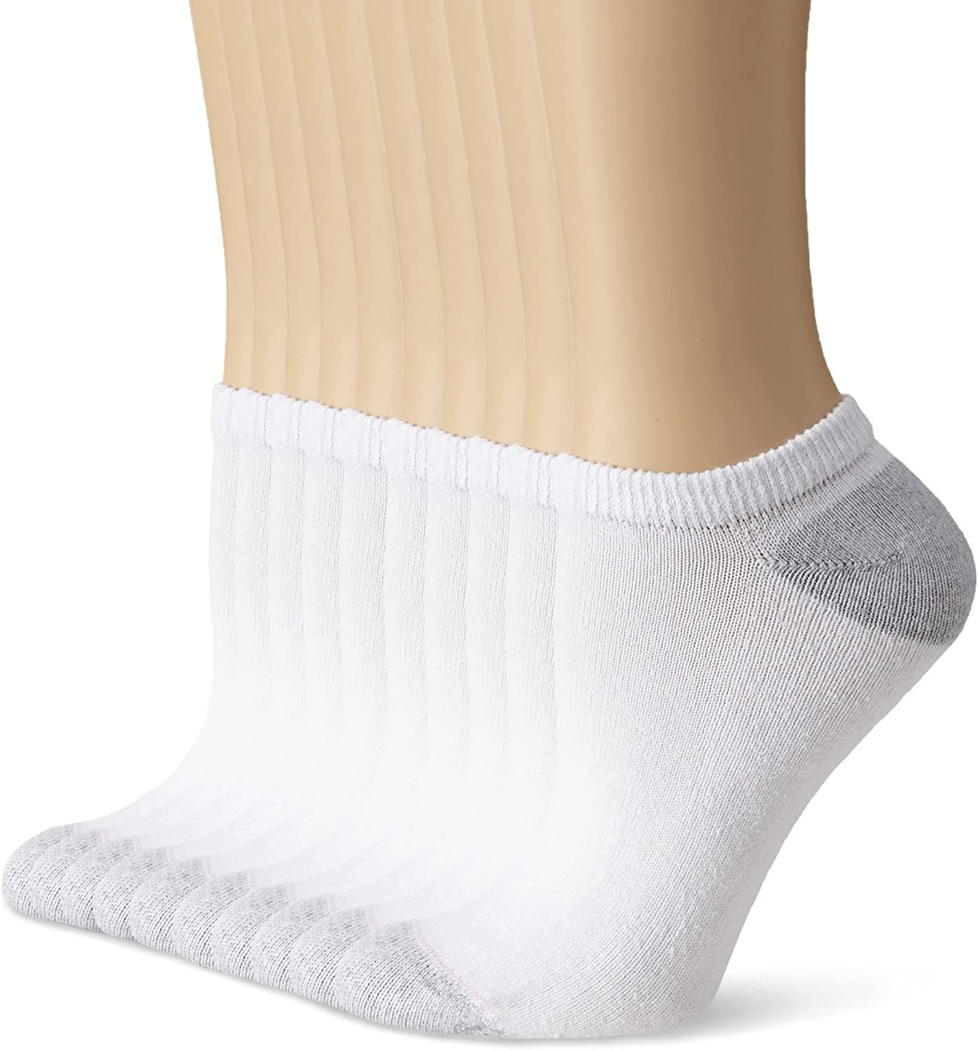  Hanes No Show Socken für Damen, 10er- und 20er-Packungen 