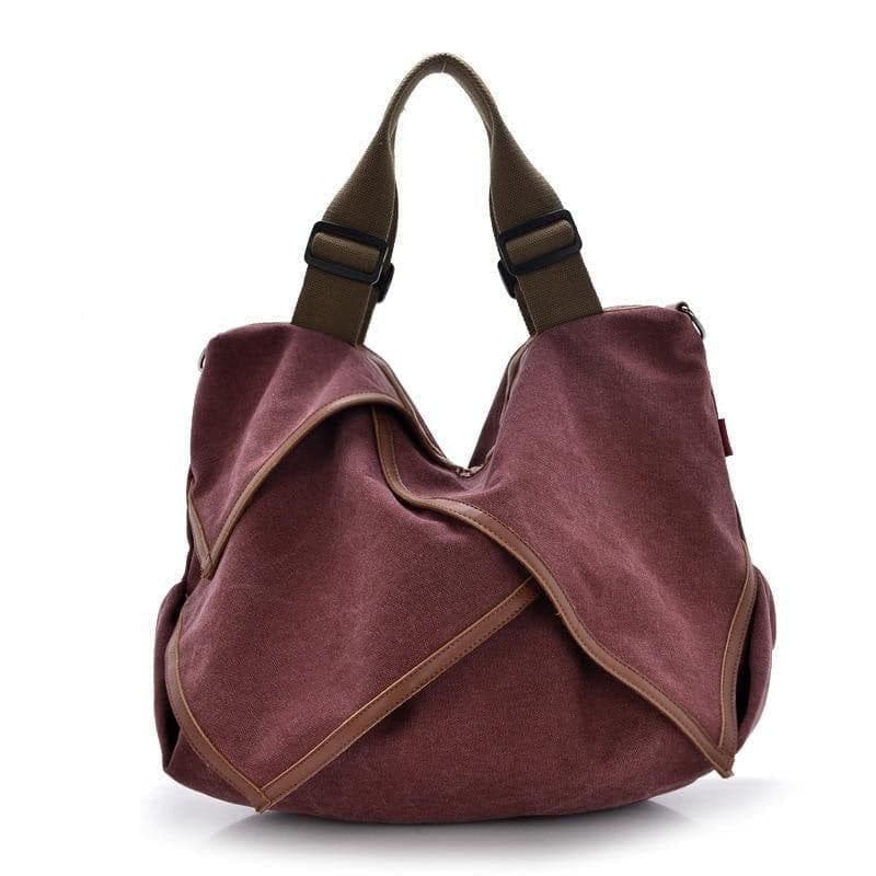  Hochwertige große Frauen-Segeltuch-Handtaschen-Umhängetaschen Stilvolle beiläufige Frauen-Tasche für Reise-Dame Crossbody Bag Messenger Bags 