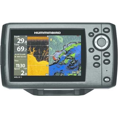  Humminbird Helix 5 Chirp Di Gps G2 mit Navionics (Packung mit 1 Stück) 