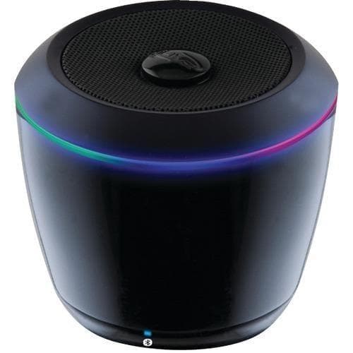  Ilive Blue tragbarer Bluetooth-Lautsprecher mit LEDs (1 Stück pro Packung) 