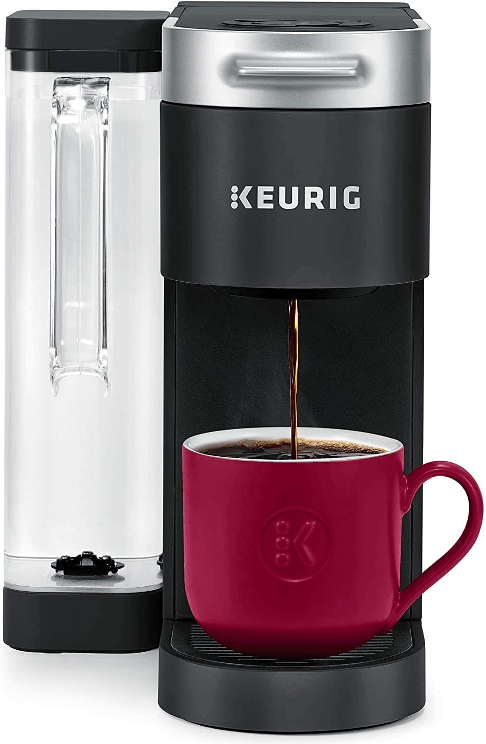  Keurig K-Supreme Kaffeemaschine, Single Serve K-Cup Pod Coffee Brewer, mit Multistream-Technologie, 66 Oz Dual-Position-Reservoir und anpassbaren Einstellungen, Schwarz 