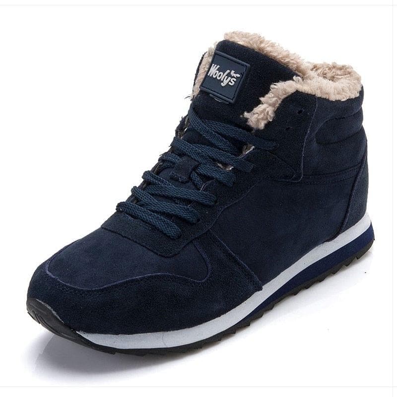  Herren Stiefel Herren Winterschuhe Mode Schneestiefel Schuhe Plus Size Winter Sneakers Ankle Herrenschuhe Winterstiefel Schwarz Blau Schuhe 