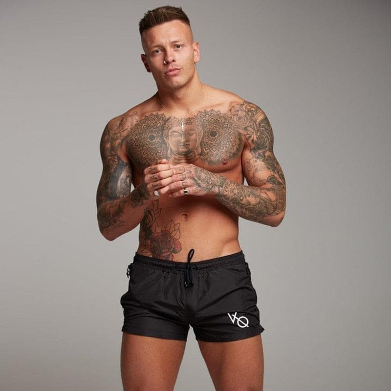  Herren Fitnessstudios Fitness Bodybuilding Shorts Herren Sommer Lässige Coole Kurze Hosen Herren Jogger Workout Strand Breechcloth Bottoms 