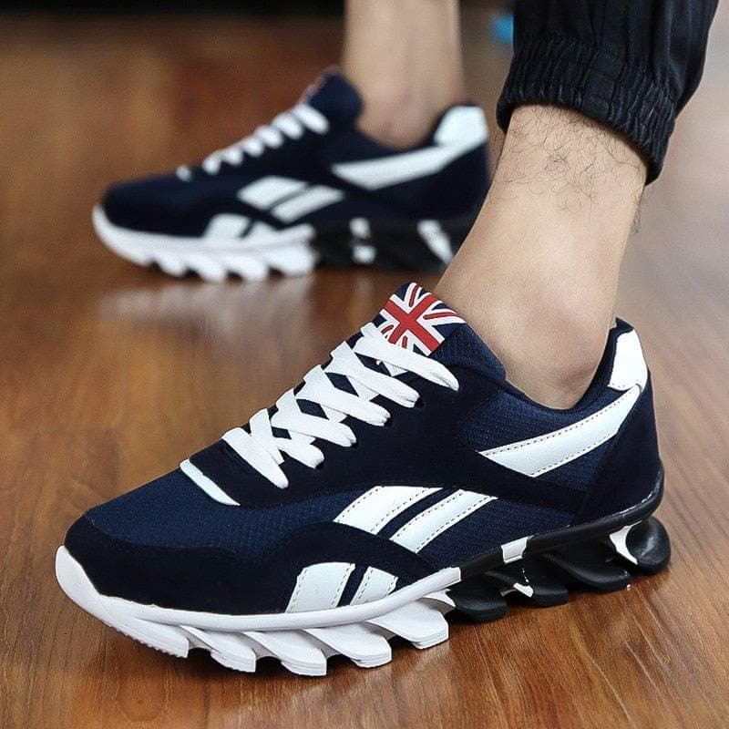  Herren Laufschuhe Atmungsaktive Turnschuhe Turnschuhe Herren Jogging Sportschuhe Bounce Trend Footwear 