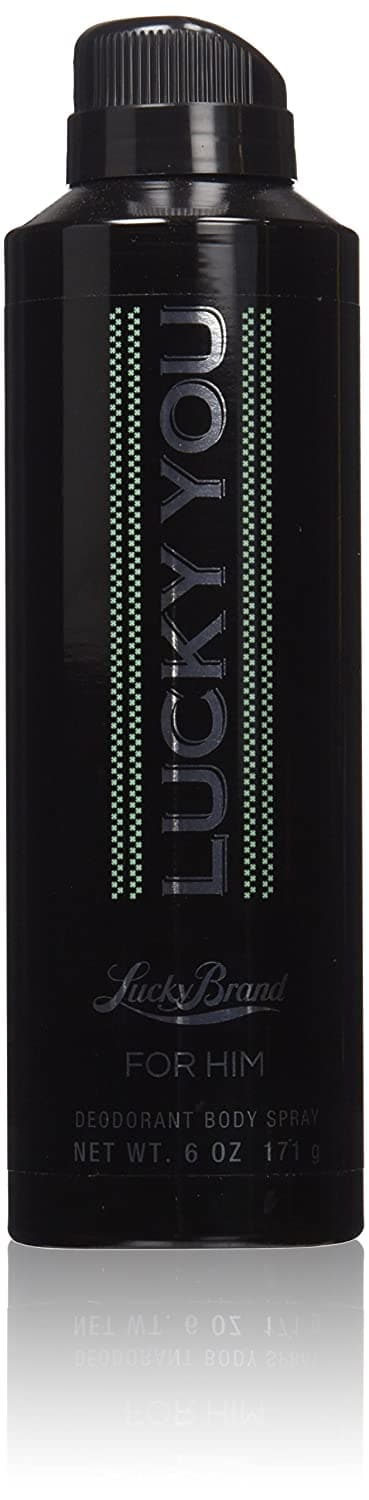  Herren Kölnisch Duftspray von Lucky You, Day or Night Casual Scent mit Bambusstiel-Duftnoten, 3,4 fl oz 