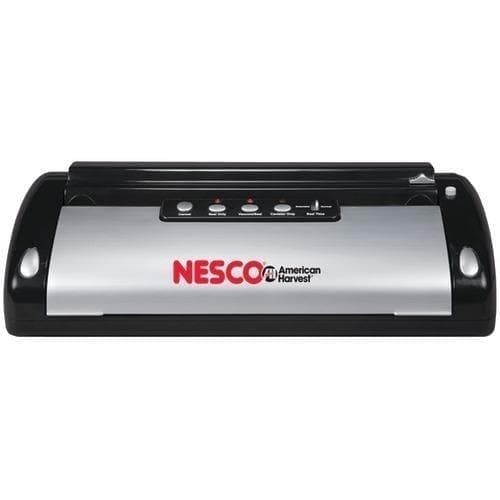  Nesco Vakuumierer (130 Watt; Schwarz und Silber) (Packung mit 1 Stück) 