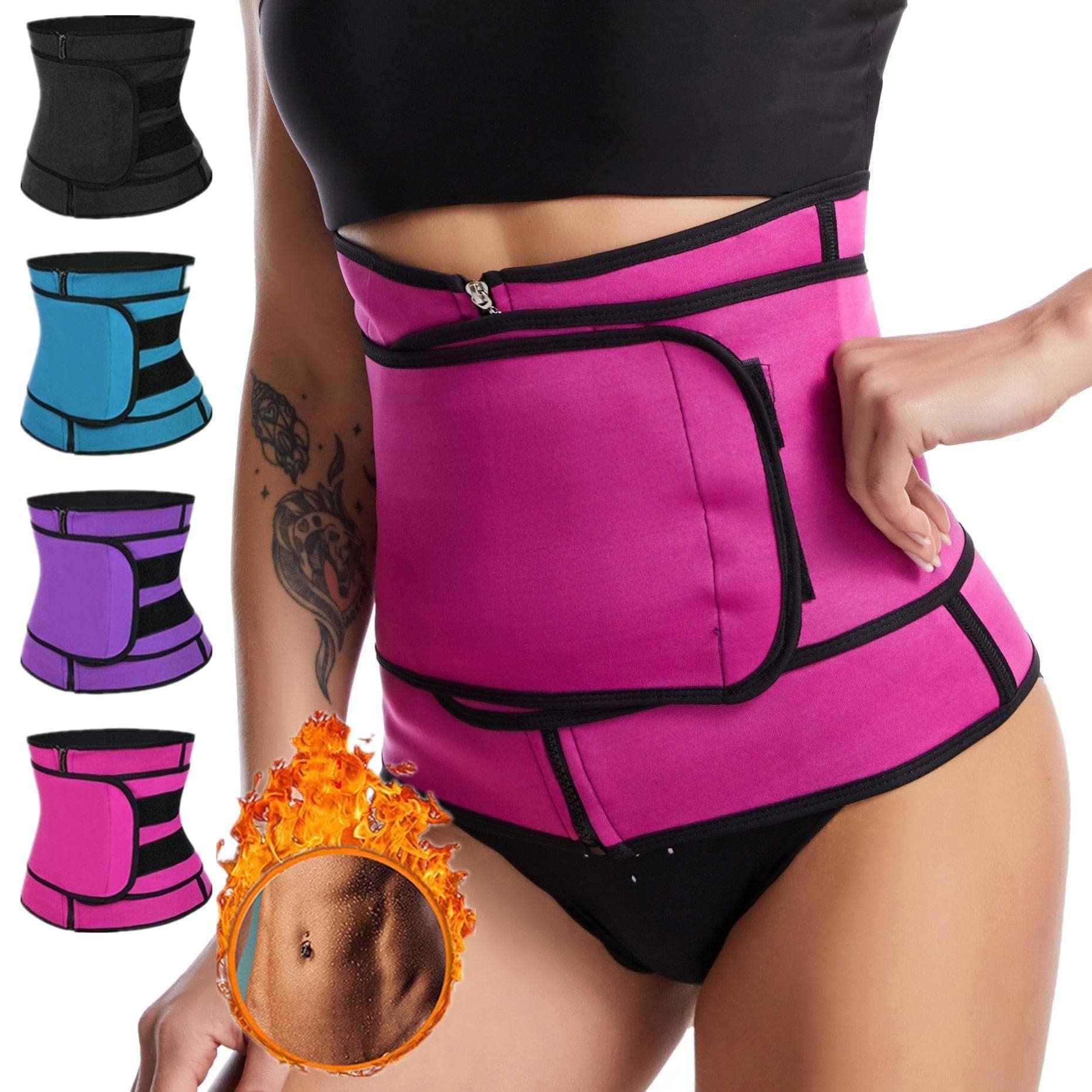  New Style Damen Body Sculptor Taillenformgerät Neopren Bauchband Bund Abnehmen Bund 