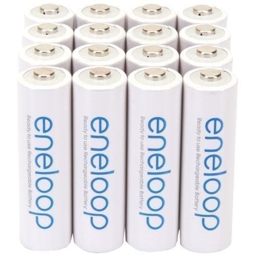  Panasonic Eneloop Batterien (aa; 16 Pk) (Packung mit 1 Ea) 