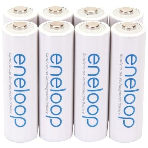  Panasonic Eneloop Batterien (aa; 8 Pk) (Packung mit 1 Ea) 