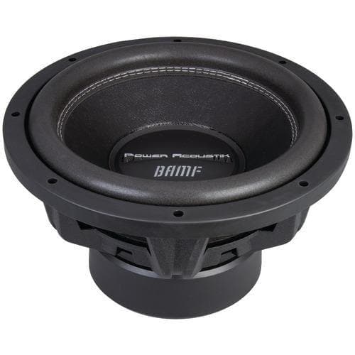  Power Acoustik Bamf Series Subwoofer (10 Zoll, 3.200 Watt max, Dual 2 Ohm) (Packung mit 1 Stück) 