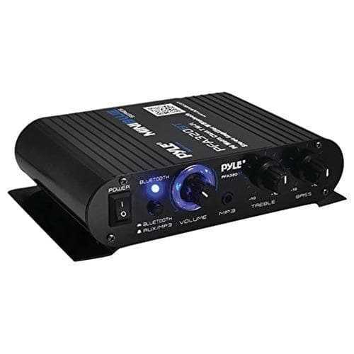  Pyle Home 90-Watt Mini Blue Series Kompakter Bluetooth-Verstärker (Packung mit 1 Ea) 