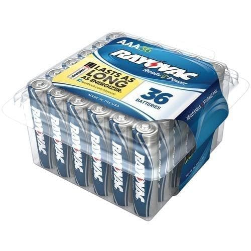  Rayovac Alkaline Batterien wiederverschließbar Pro Pack (aaa, 36 Pk) (Packung mit 1 Ea) 