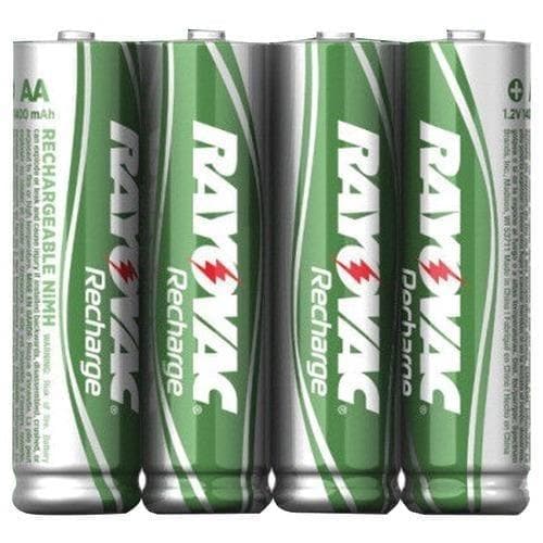  Rayovac Gebrauchsfertige wiederaufladbare Nimh-Batterien (aaa; 600 mAh; 4 Pk) (Packung mit 1 Ea) 