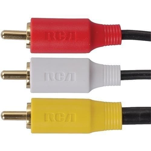  Cinch-Stereo-A- und -V-Kabel (12 Fuß) (Packung mit 1 Stück) 